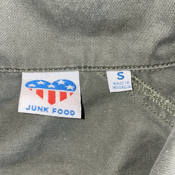 Junk food graphic military jacket - Picture 6 of 7